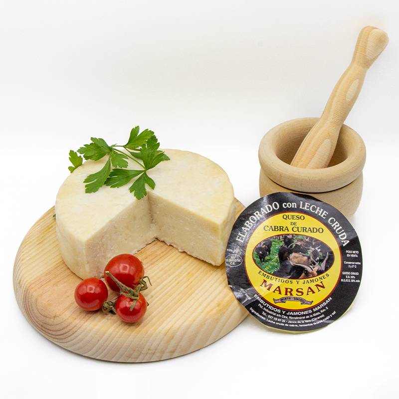 QUESO CURADO DE CABRA DE LECHE CRUDA MARSAN
