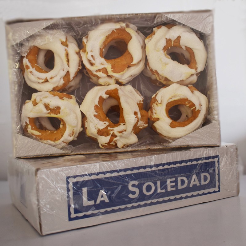 CAJA DE ROSCAS LA SOLEDAD DE CUACOS