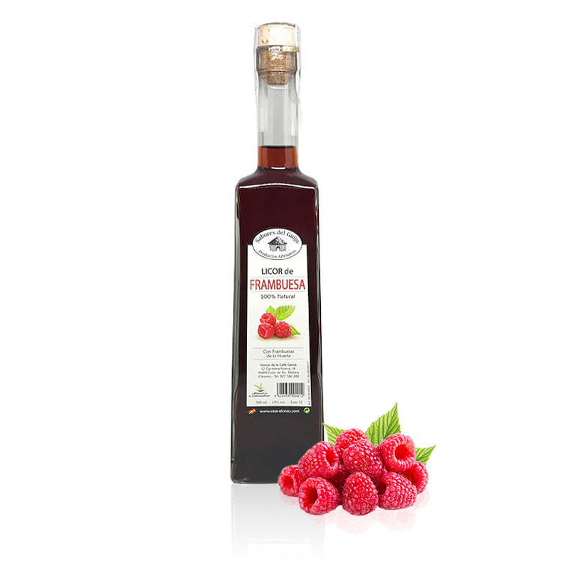 Licor de Frambuesa Sabores del Guijo