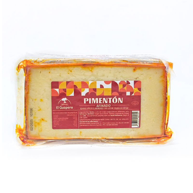 El Guapero Queso de Oveja Pimenton