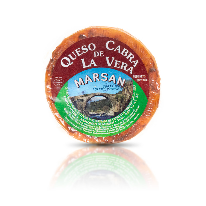 Queso Semicurado de Cabra con Pimentón Marsan