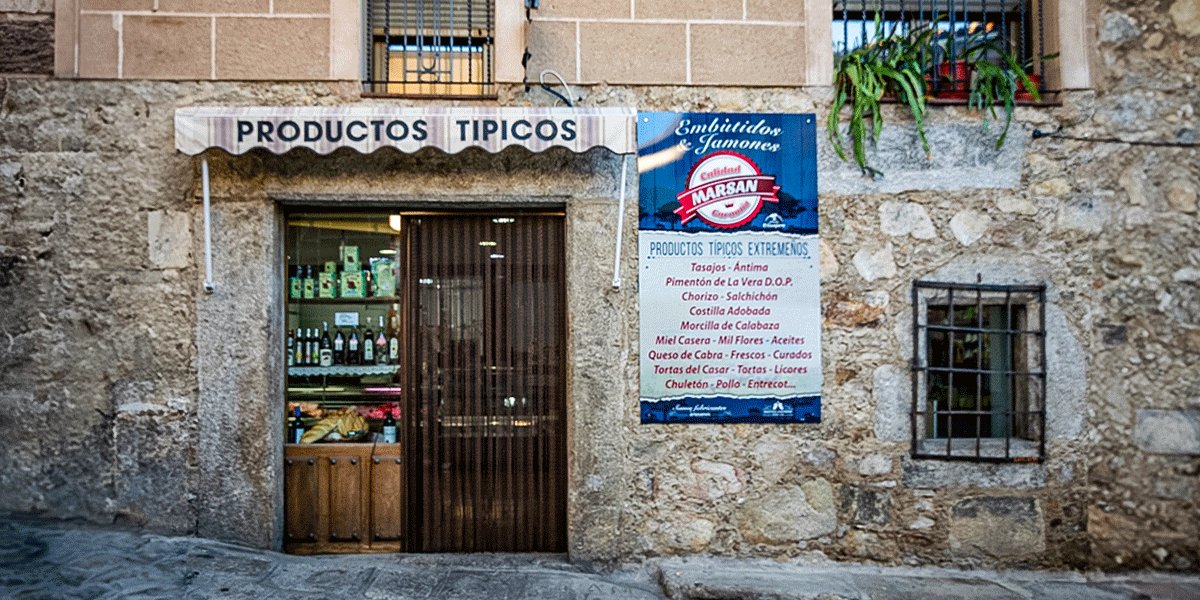 Tienda de Embutidos Marsan en Garganta la Olla